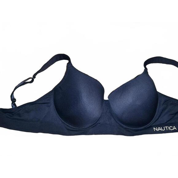 40D Nautica Navy Bra underwire - Picture 1 of 2